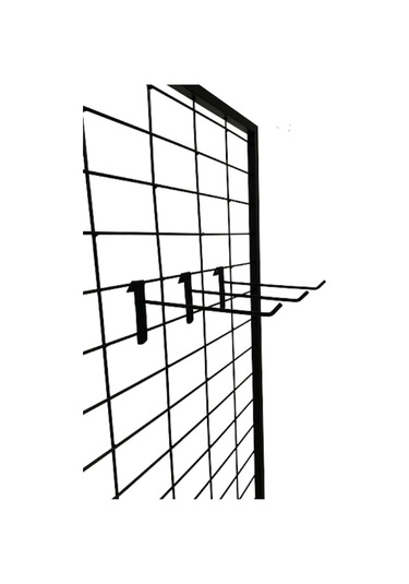 50 Adet, 30 Cm, Siyah Boyalı Tel Pano Kancası, Raf Kancası, Pano Teli, Raf Teli, Askılık Teli Diğer