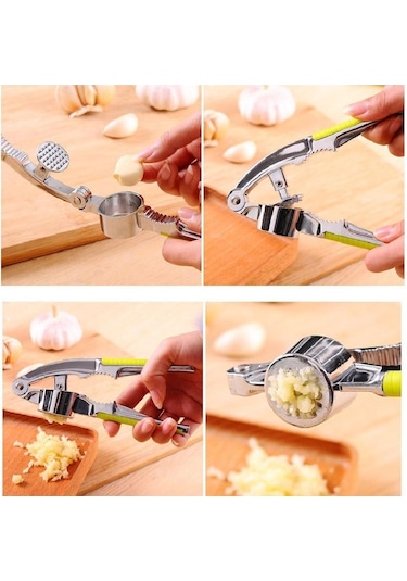 Cbtx Çok Fonksiyonlu Paslanmaz Çelik Sarımsak Presleri Sarımsak Sıkacağı Aracı Kırıcı Sarımsak Zencefil Rende Fındıkkıran Mutfak Aracı Çok Renkli