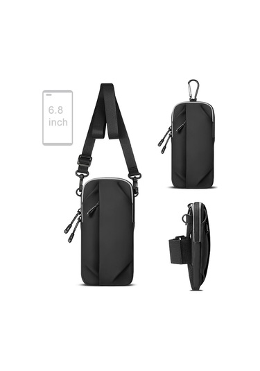 Sones Doğa Sporları Spor Crossbody Çanta Erkekler Ve Kadınlar Çok Fonksiyonlu Cep Telefonu Kol Çantası