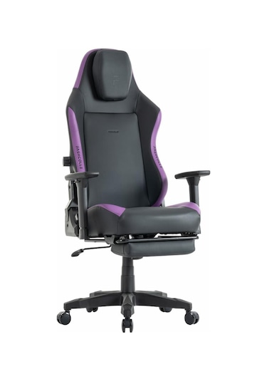 Fashcolle Globe Pro Purble Oyuncu Koltuğu Siyah - Mor