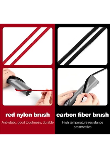 V7 V8 V10 V11 Elektrikli Süpürge Aksesuarları Rulo Fırça Yedek Parçaları İçin 7 Adet Peluş Şerit