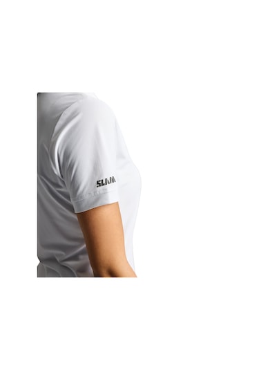 Slam Slam Ws Tech Pique Polo Kadın Beyaz Tişört W02 Beyaz