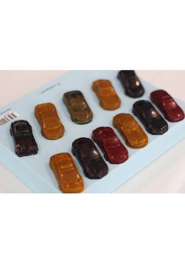 Ruby Çikolata Dolgulu Lüks Arabalar Sütlü Hediyelik Çikolata 750 Gr