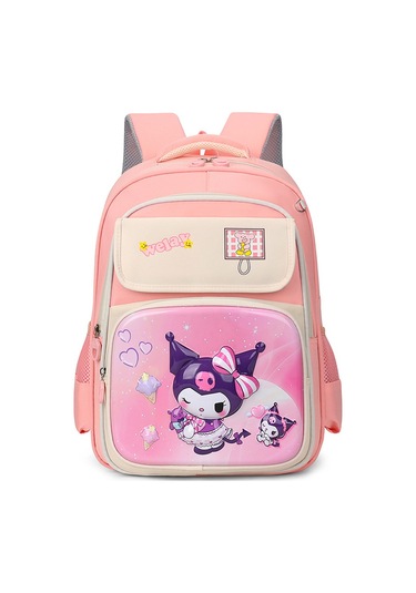 Ultra Hafif Yumuşak Yük Azaltıcı Sevimli Çocuk Okul Çanta Pembe