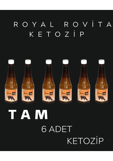 6 Adet Royal Rovita Kezotip Bir Ürün500 Ml