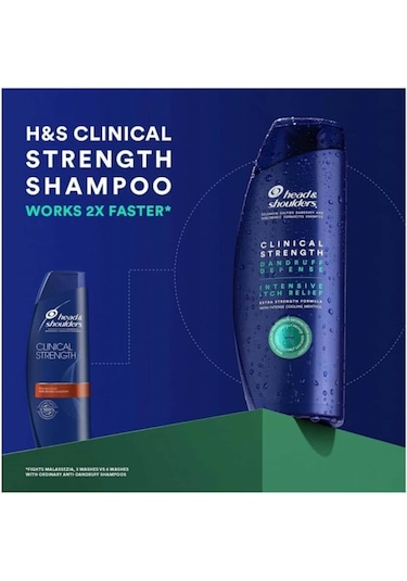 Head & Shoulders Clinical Strength Mentollü Şampuan 2 x 400 ML