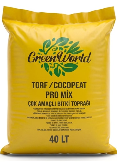 40 Litre İthal Çok Amaçlı Bitki Toprağı Torf Cocopeat Kokopit