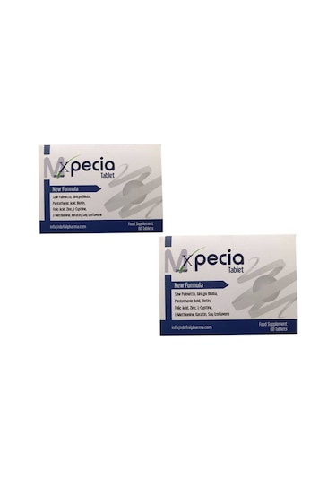 Xpecia Erkek Takviye Edici Gıda 60 Tablet X 2 Adet