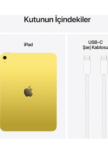 Apple iPad A16 MD4D4TU/A 128 GB Wi-Fi 11" Tablet