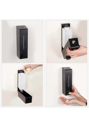 Anjiexun Duvara Monte Manuel Sabunluk, Sıvı El Sabunu Kabı Diğer