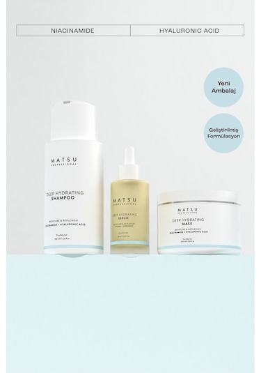 Matsu Deep Hydrating Kuru Saçlar İçin Yoğun Nemlendirici Serum 50 ML