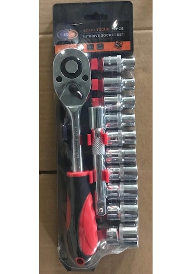 Solid Lokma Takımı 12 Parça Profesyonel 1/2