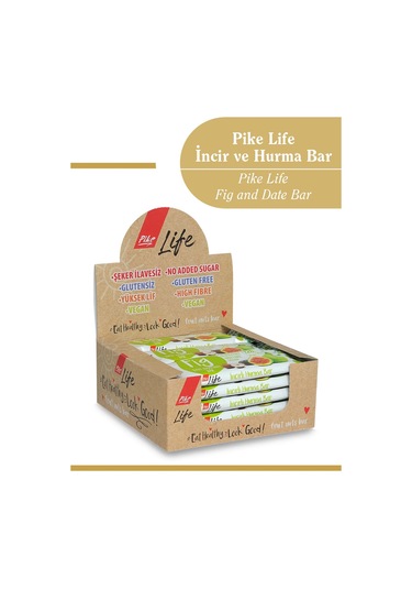 İncir Hurma Fındık Bar 30 G X 12 Adet