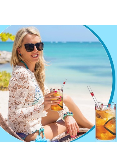 300ml Pipetli Cam Süt Şişesi, Sevimli Yeniden Kullanılabilir Çilek Meyve Bardakları Şeffaf Gl