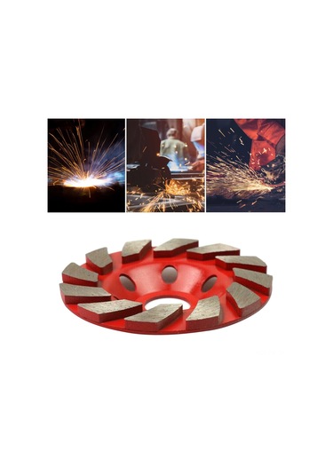 Reedark Elmas Segmentli 4 İnç Taşlama Diski - Granit, Mermer, Beton Kesme Ve Taşlama İçin