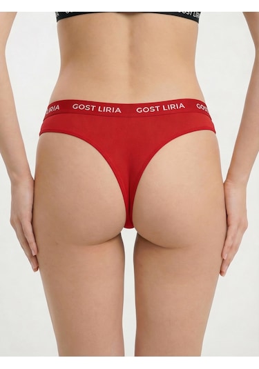 Gost Liria Crimson Kadın String Külot Kırmızı Kırmızı