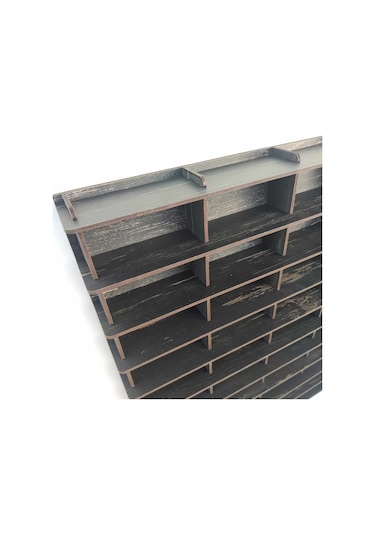 Woodbu 1/64 Hobi Araba Rafı 100 Araç (Hot Wheels, Matcbox)