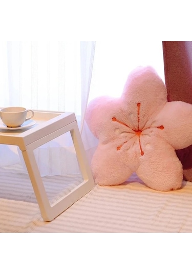 Zyzqstore Sakura Yastık Şekli Peluş Yastık, Yatak Odası Oturma Odası Ev Açık Pembe Açık Pembe
