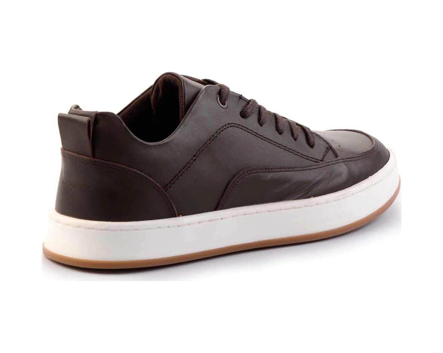 Kahve Hakiki Deri Erkek Casual Ayakkabı E01380107141 Kahve