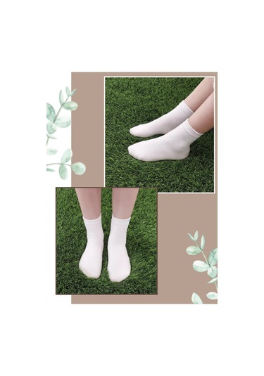 Broshderixwelly Beyaz Çocuk Çorapları 96931672 Beyaz