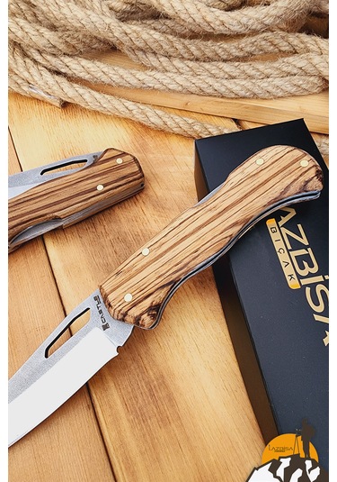 Zeytin Sap Kamp Çakısı Outdoor Piknik Çakısı Bahçe Çakısı Çkp-823 Çok Renkli