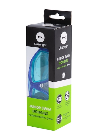 Slazenger Junior Yüzücü Gözlüğü Gl7 Blue Dbluelblue Mavi