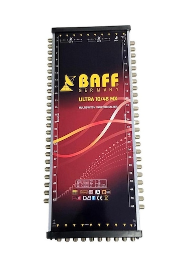 Baff 10/48 - 3uydu Girişli 48çıkışlı Uydu Santrali Multiswitch