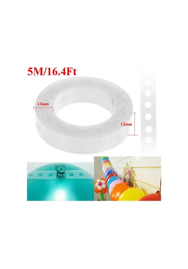 Balon Zinciri 5 Mt Şeffaf