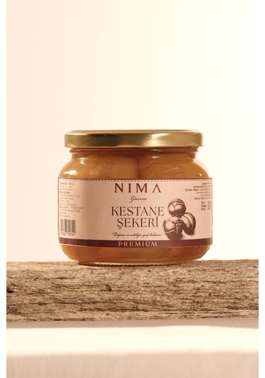 Nima Gurme Bursa Fidyekızık Kestane Şekeri 520 G