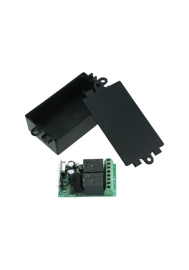 Pazly 433mhz 12v 2k 10a Röleli Alıcı + 2x2 Tuş Rf Kumanda 1527 Entegre - Akıllı Ev Otomasyon İçin Diğer