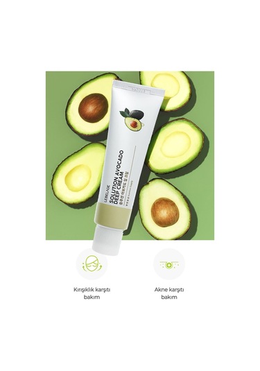 Lebelage Avokado Özü Ile Besleyici Ve Nemlendirici Krem Solution Avocado Deep Cream