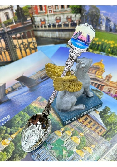 Bjorn Hatıra Kaşığı "saint Petersburg, Peter" 241359403