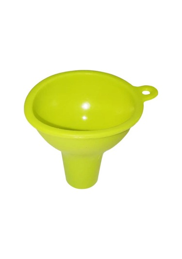 Silikon Geniş Ağızlı Huni Süt Tozu Fasulye Huni Büyük Kalibreli Çok Fonksiyonlu Şarap Sızıntısı Yağ Sızıntısı Mutfak Aksesuarları Yeşil