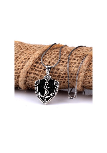 Deniz Çapası Model 925 Ayar Gümüş Kolye