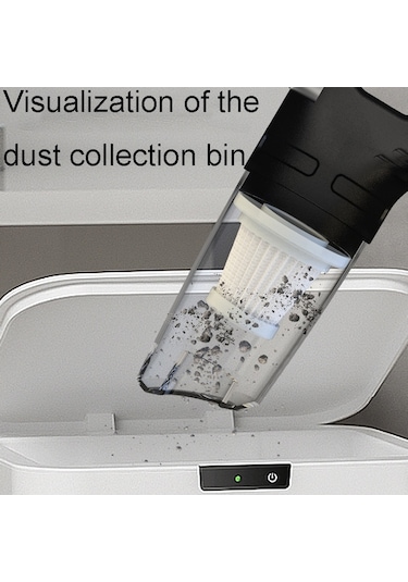 Şarj Edilebilir Küçük El Araba Dustbuster Elektrikli Süpürge Araba Ve Ev İçin Güçlü Emiş İle
