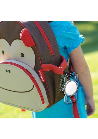 Noktaks - Airtag Uyumlu Silikon Anahtarlık - 06 - Şeffaf