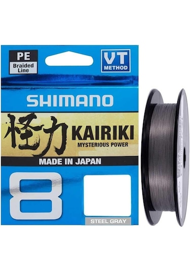 Shimano Kairiki X8 Steel Grey 150 Mt Ip Misina
