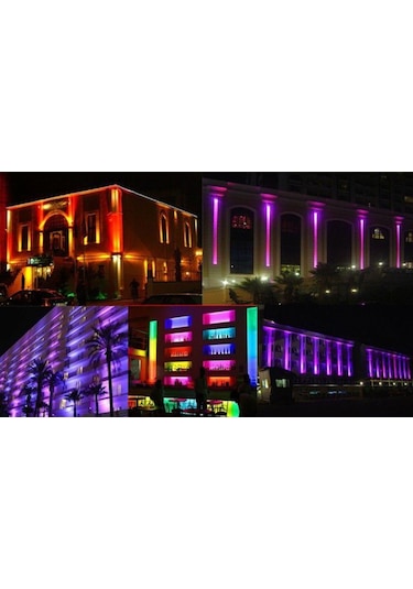 Wallwasher Rgb Led Aydınlatma 20-30-50-70-100 Cm Diğer