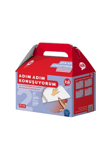 Adım Adım Konuşuyorum Konuşma Terapi Eğitim Seti 2 - Lali Yayınları