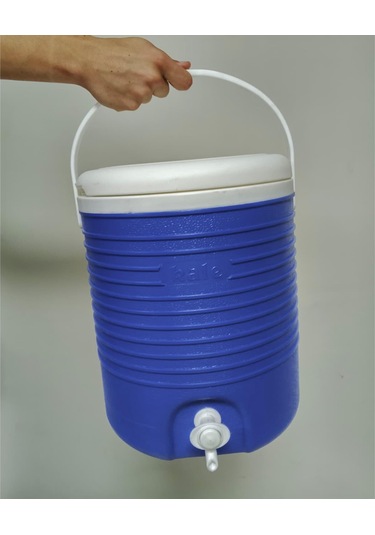 15 Lt Erciyes Piknik Termos 1404 Cooler Jug Mavi