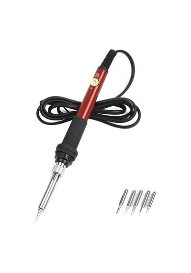 Havya Seti 60w Ayarlanabilir Sıcaklık Termostatı Elektrikli Havya