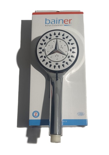 Çiğdem Mafsallı Duş Seti 5 Fonksiyonlu - Hanging Shower Set Krom Kaplama