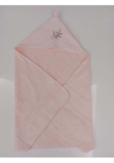 Bebessi %100 Pamuk Bornoz Seti Pudra Somon Bbss.smn.3980 Somon