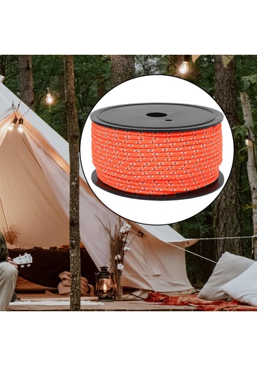 Suntek Kamp Çadırı Halat Gölgelik Barınak Hayatta Turuncu Turuncu