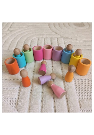 Waldorf Kaseler Peg Bebek Seti - 9 Lu