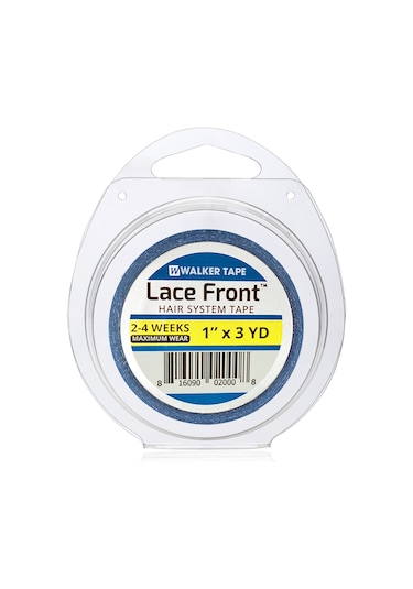 Walker Tape Lace Front Mavi Protez Saç Bandı Rulo (2.5Cmx2.74Cm)