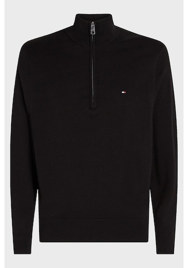 Tommy Hilfiger Erkek Kazak Mw0mw37331 Bds Siyah Siyah