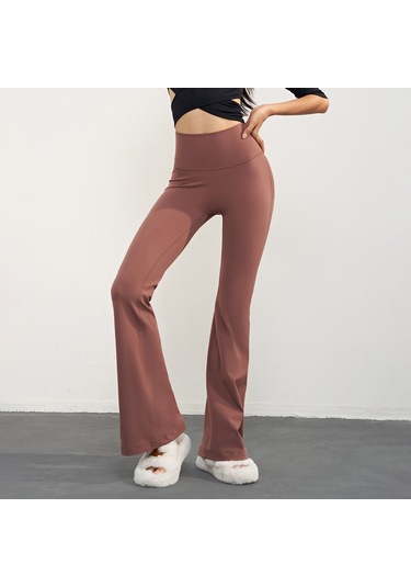 Butu Cx1597 Bootcut Nuls Free Yüksek Bel Genişletilmiş Egzersiz Yoga Taytı