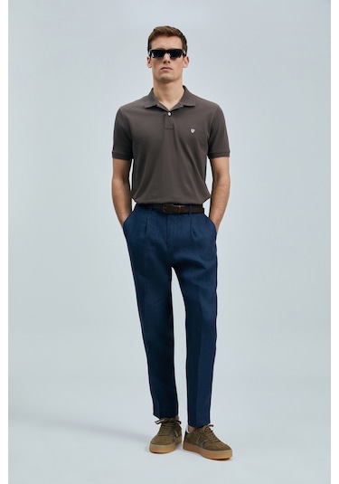 Lufian Erkek Laon Smart Polo T-shirt 111040206 Kahverengi Kahverengi Lufian Erkek Laon Smart Polo T-shirt 111040206 Kahverengi Kahverengi