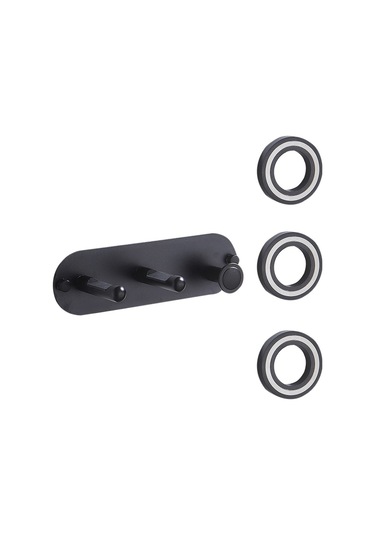 Lebıhmurah Bf1102 Srıwen 2020  Süpersonik Saç Kurutma Makinesi İçin Duvara Monte Tutucu Yapışkanlı Banyo ve Aks. Dğ. 47718721 Siyah